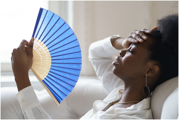 how to stop hot flashes fast