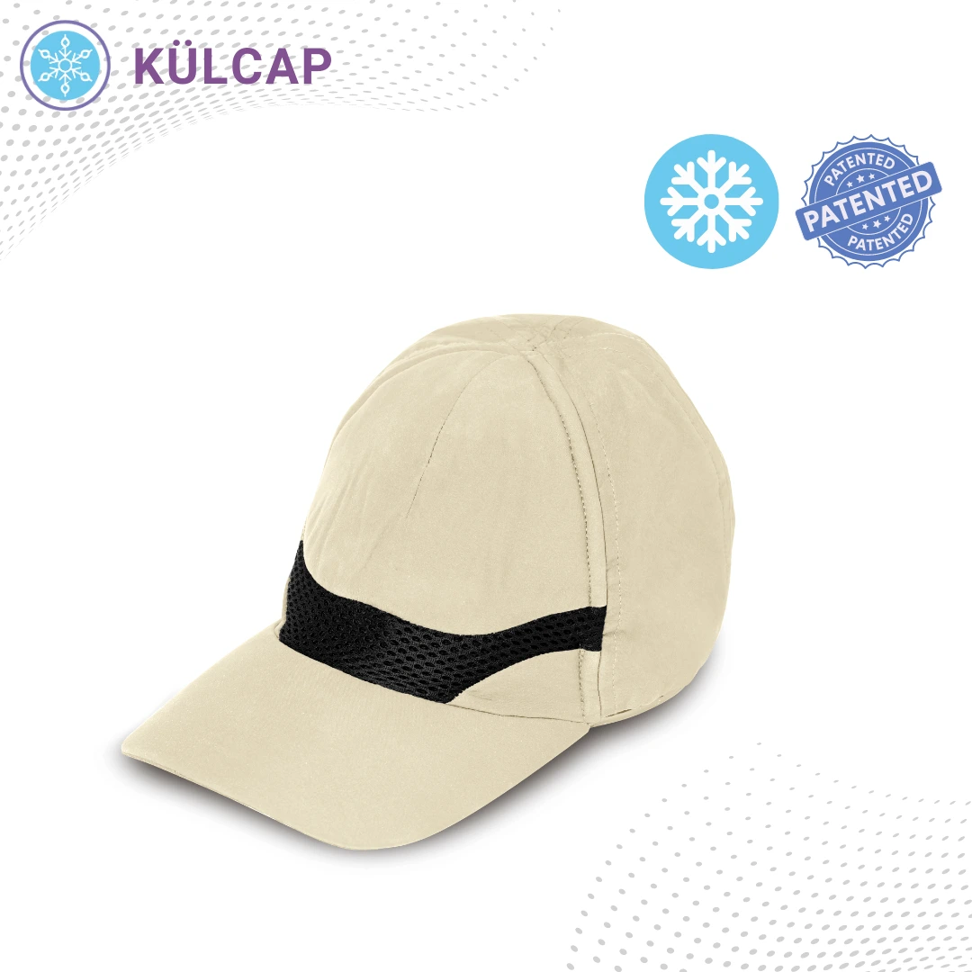 Stay Cool Anywhere, Anytime with KÜLCAP Cooling Cap! KÜLCAP Cooling Cap is  a revolutionary product designed to help you beat the heat